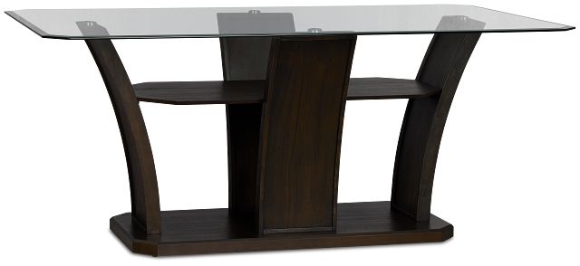 Roswell Glass Rectangular Table