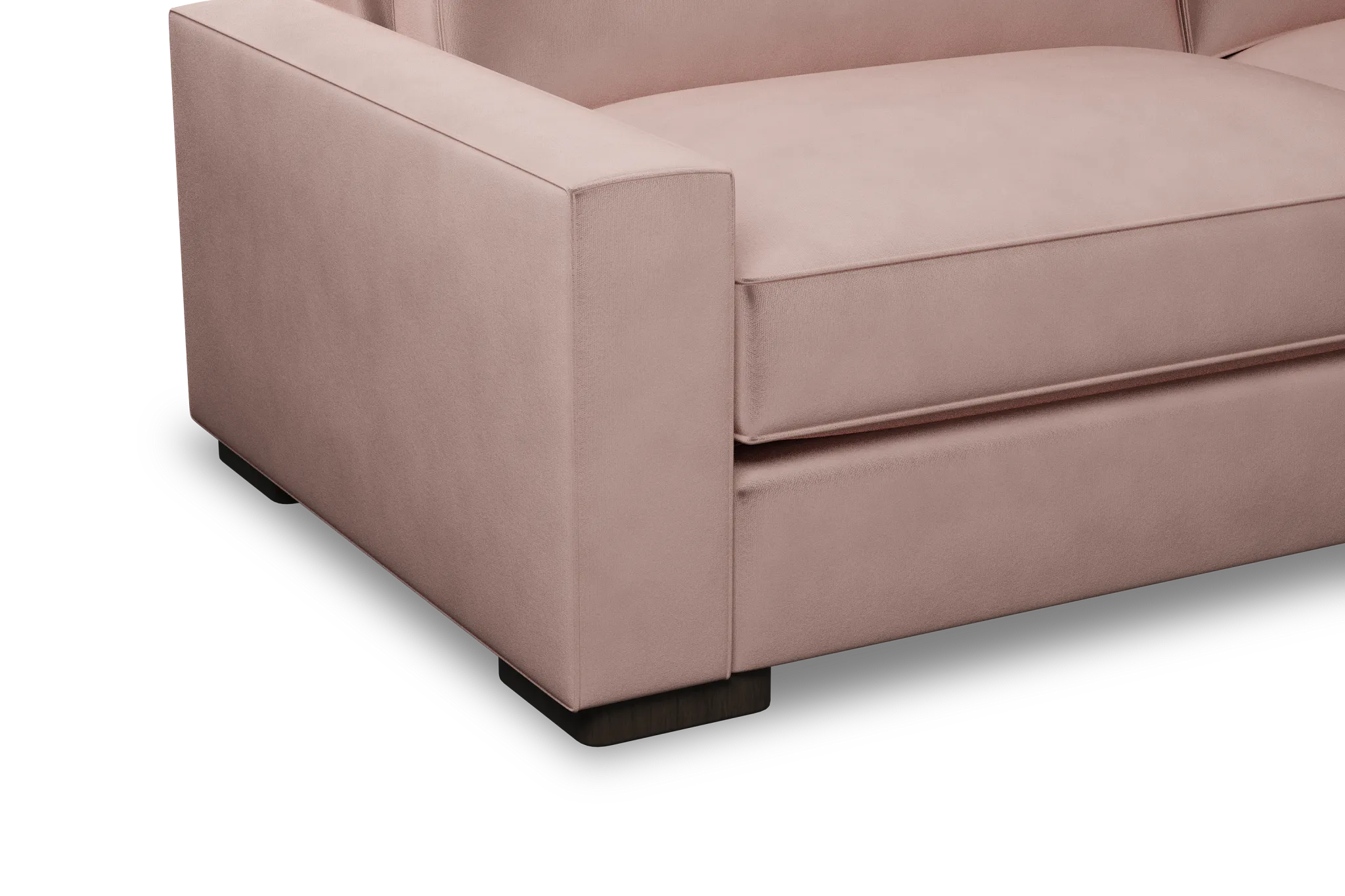 Edgewater Joya Light Pink 96" Sofa W/ 2 Cushions