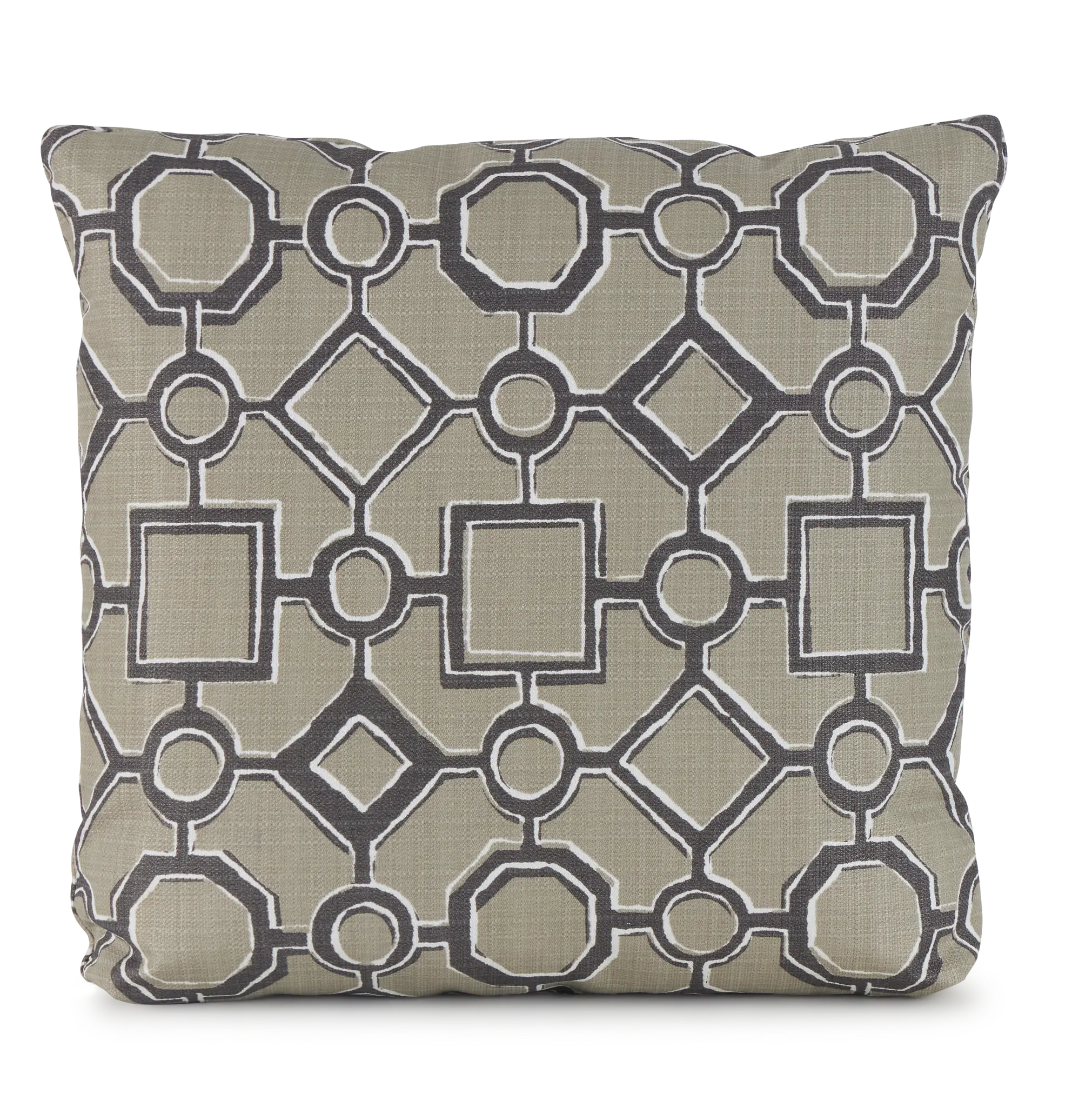 Brazil Light Beige 18" Indoor/outdoor Square Accent Pillow Brazil Light Beige 18" Indoor/outdoor Square Accent Pillow