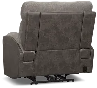 Travis Gray Fabric Power Recliner