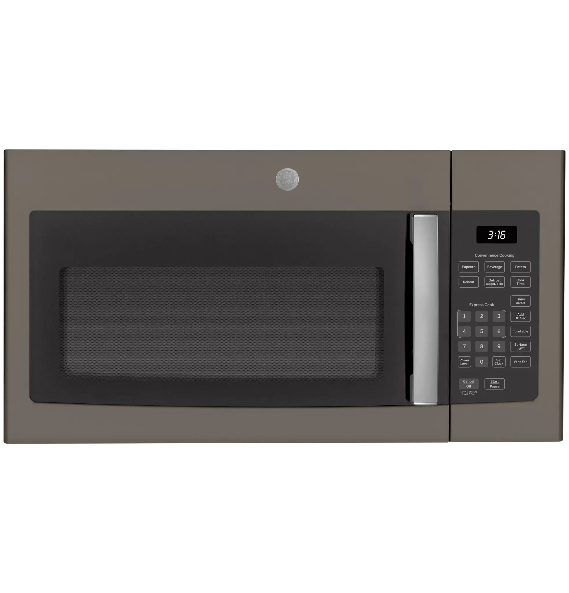 Ge 3160 Series Slate Over-the-range Microwave Ge 3160 Series Slate Over-the-range Microwave