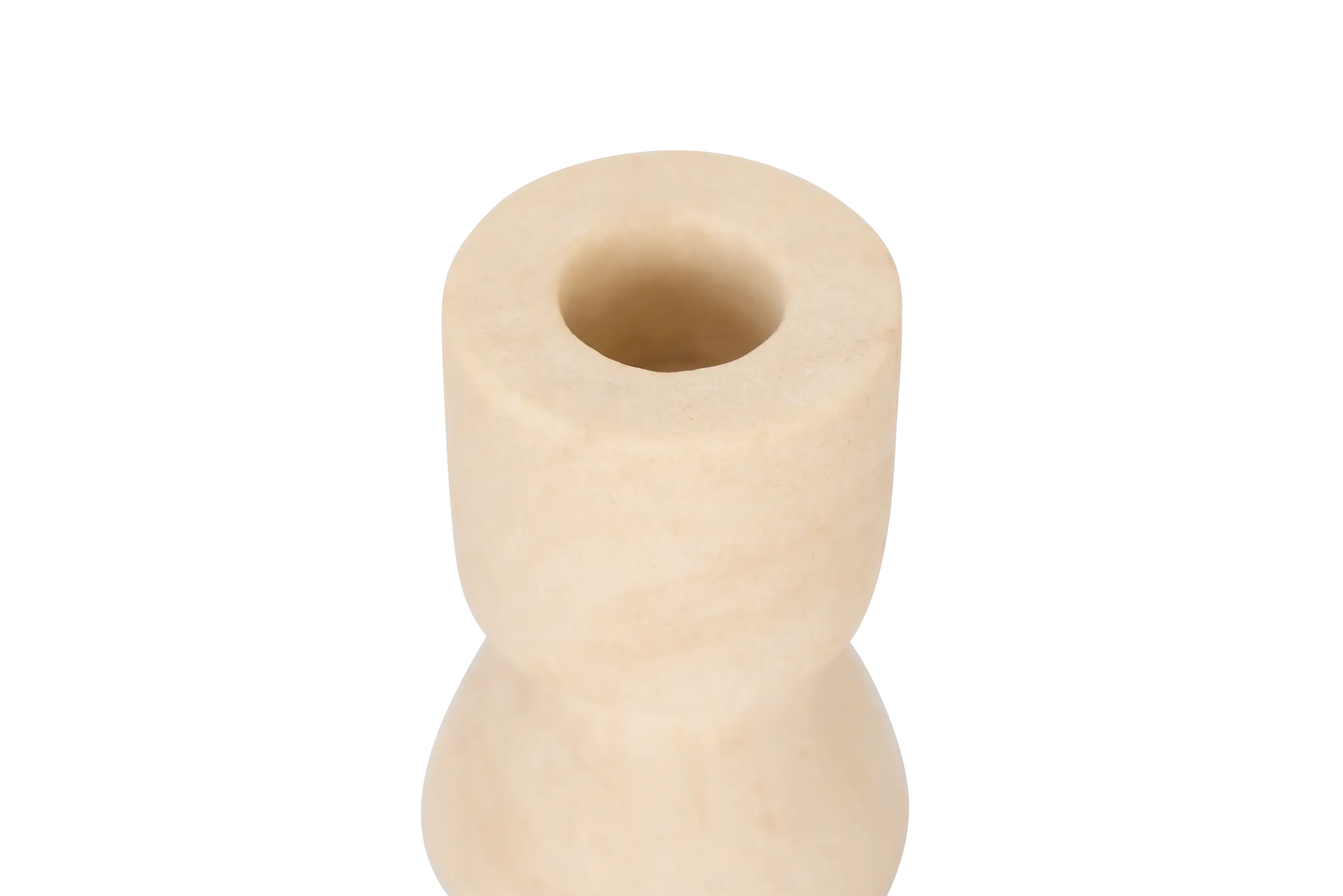 Jorah Beige Small Candle Holder Jorah Beige Small Candle Holder