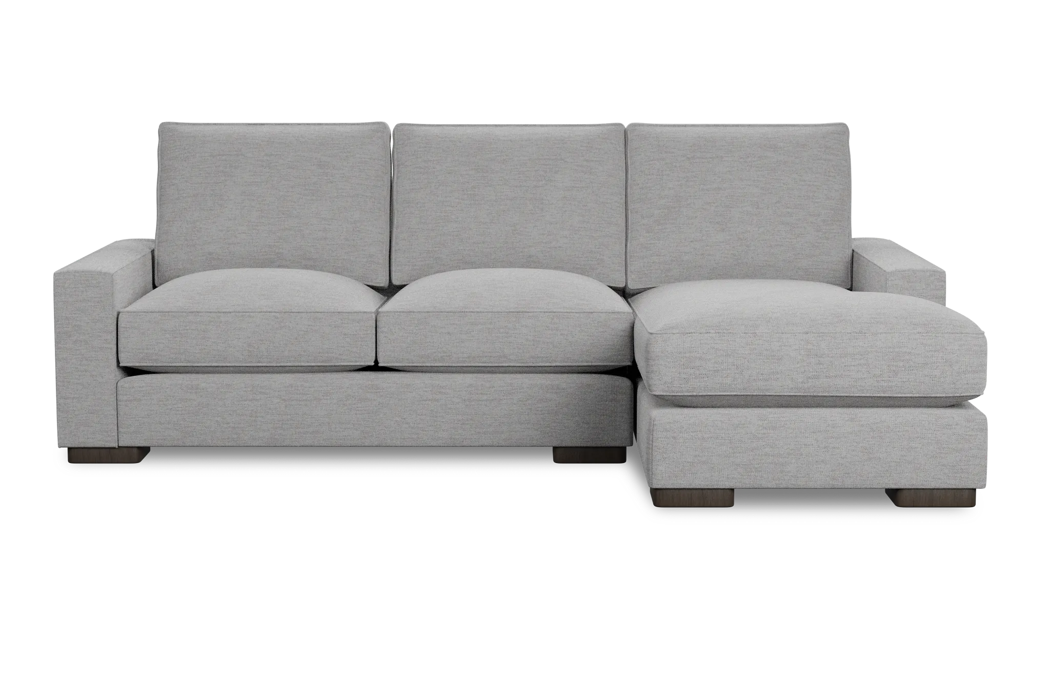 Edgewater Maguire Gray Right Chaise Sectional