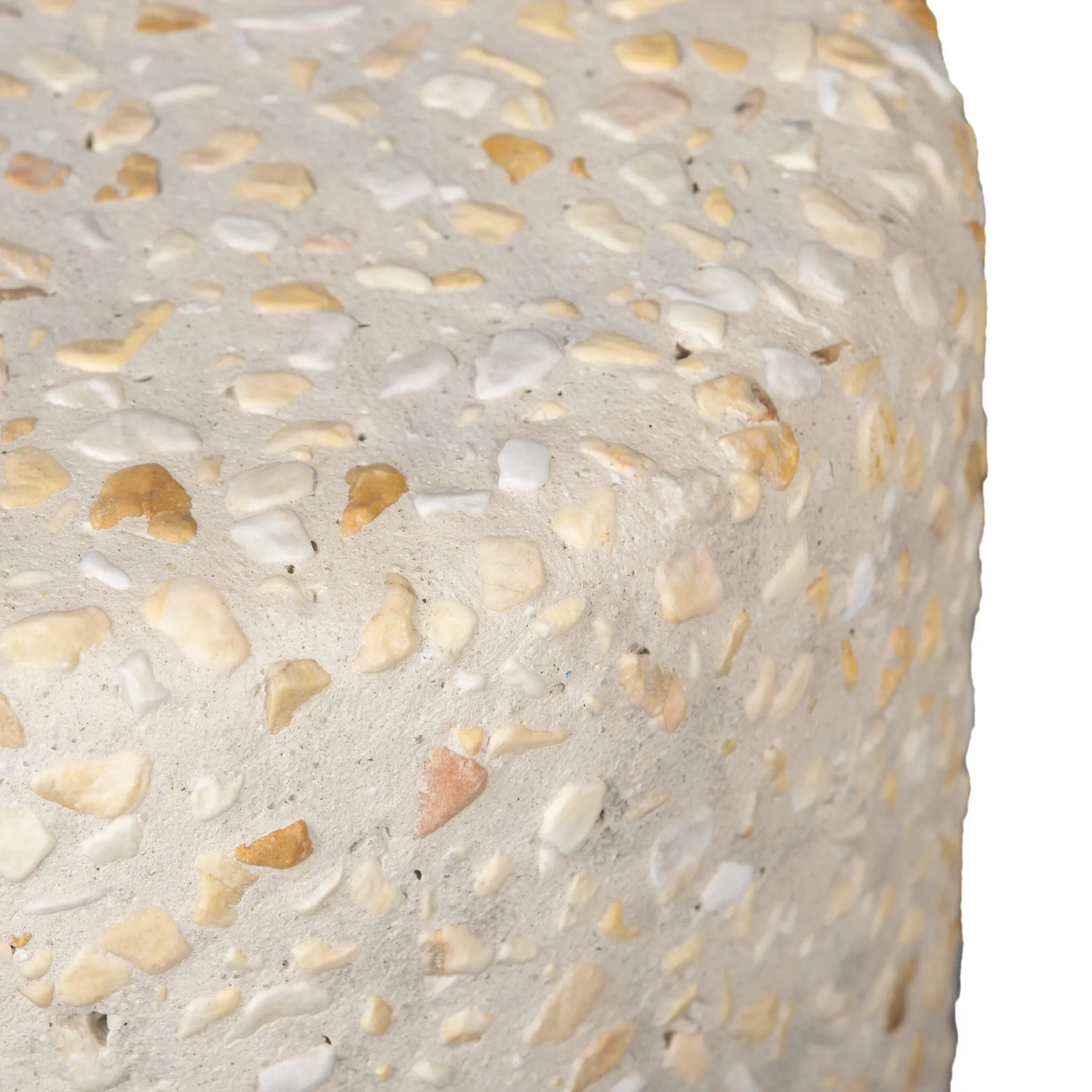 Rila Terrazzo Round End Table