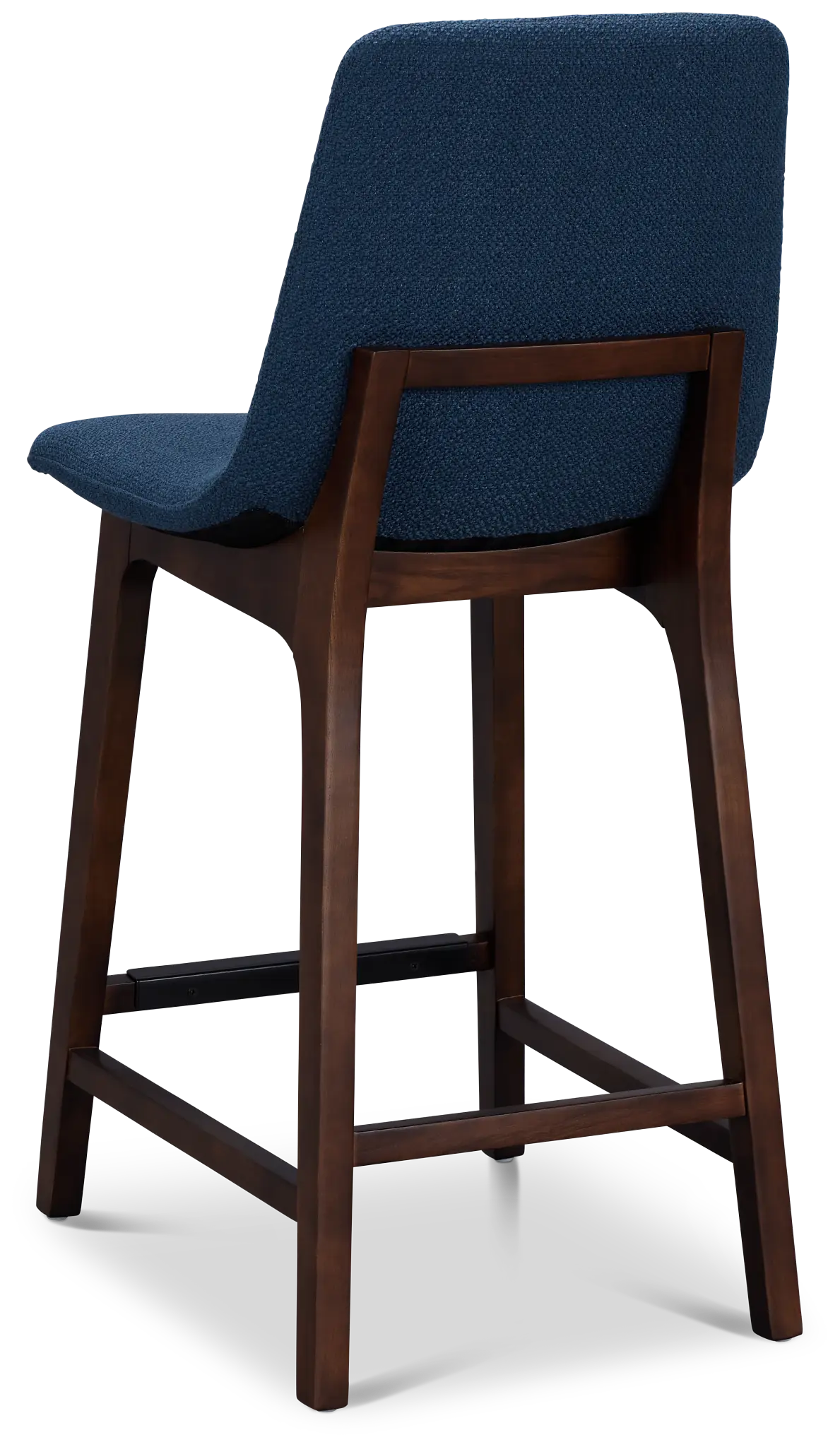 Hamilton Dark Blue Fabric 24" Upholstered Barstool Hamilton Dark Blue Fabric 24" Upholstered Barstool