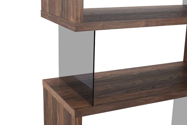Carter Mid Tone Open Bookcase