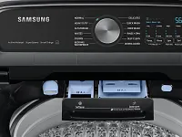 Samsung 7100 Series Black Top Load Washer