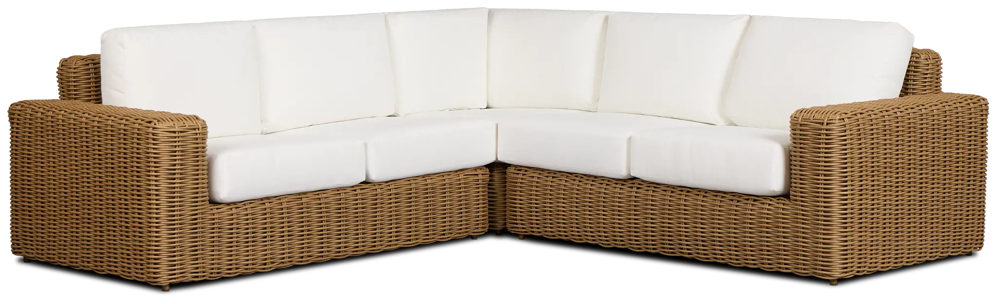 Mallorca Brown White Small Two-arm Sectional Mallorca Brown White Small Two-arm Sectional