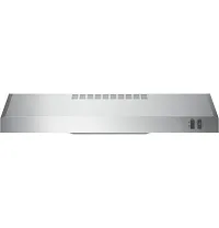 Ge 3300 Series Stainless Steel 30" Undercabinet Vent Hood