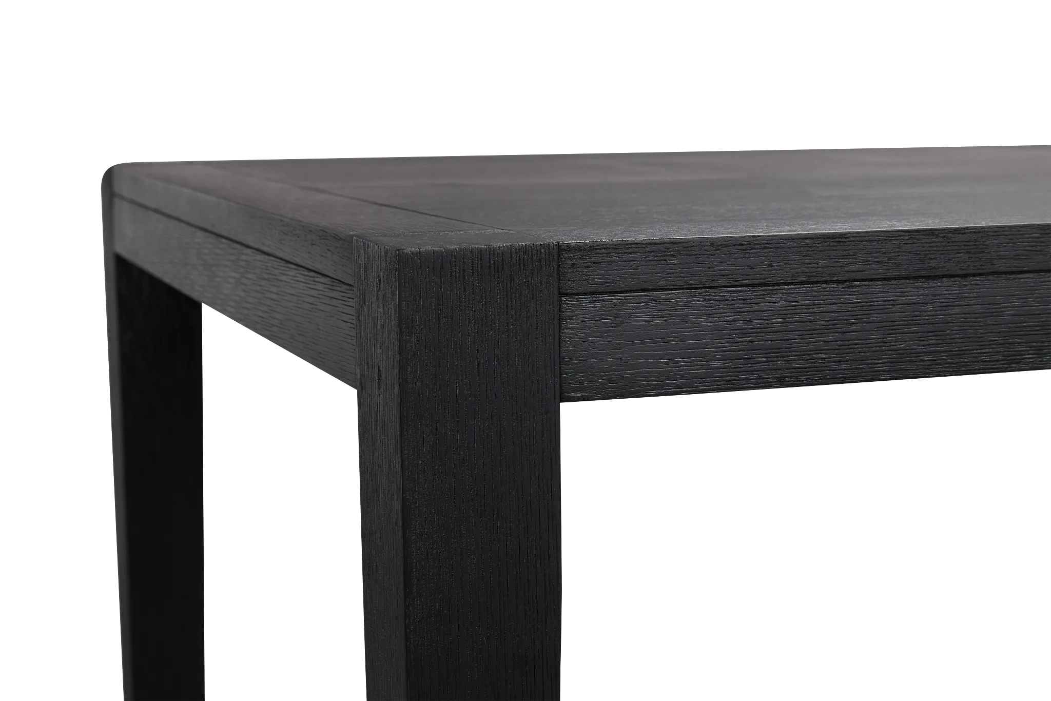 Alden Black Rectangular Table