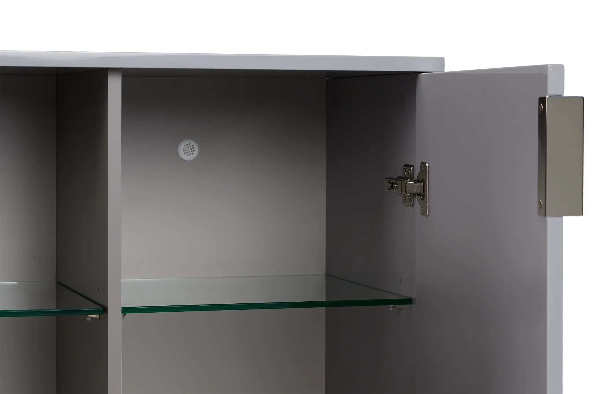 Surge Gray Four-door Cabinet