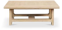 Carley Light Tone Square Coffee Table