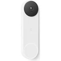 Google Nest Video Battery Powered Doorbell White Smart Door Bells