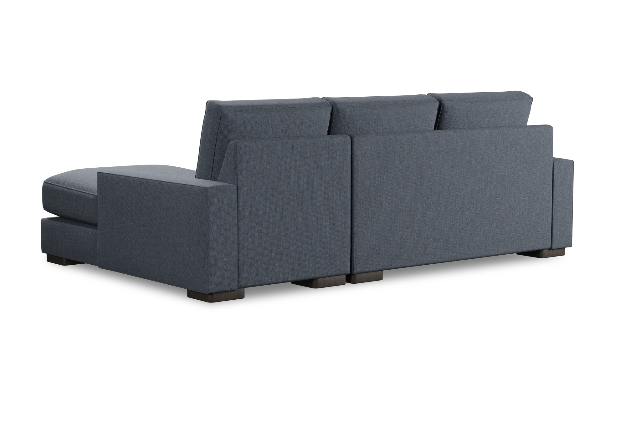 Edgewater Victory Dark Blue Right Chaise Sectional