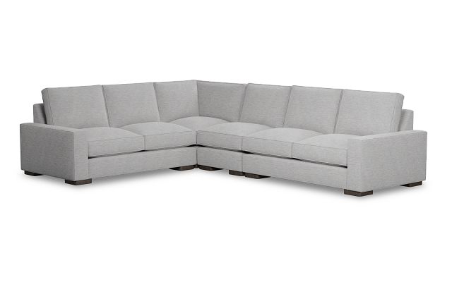 Edgewater Maguire Gray Medium Two-arm Sectional