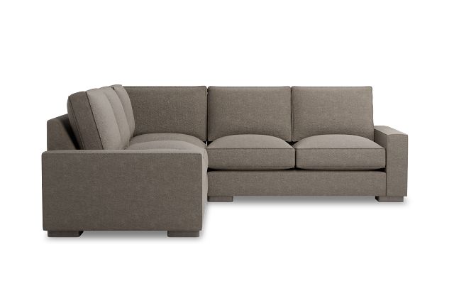 Edgewater Elite Brown Small Two-arm Sectional