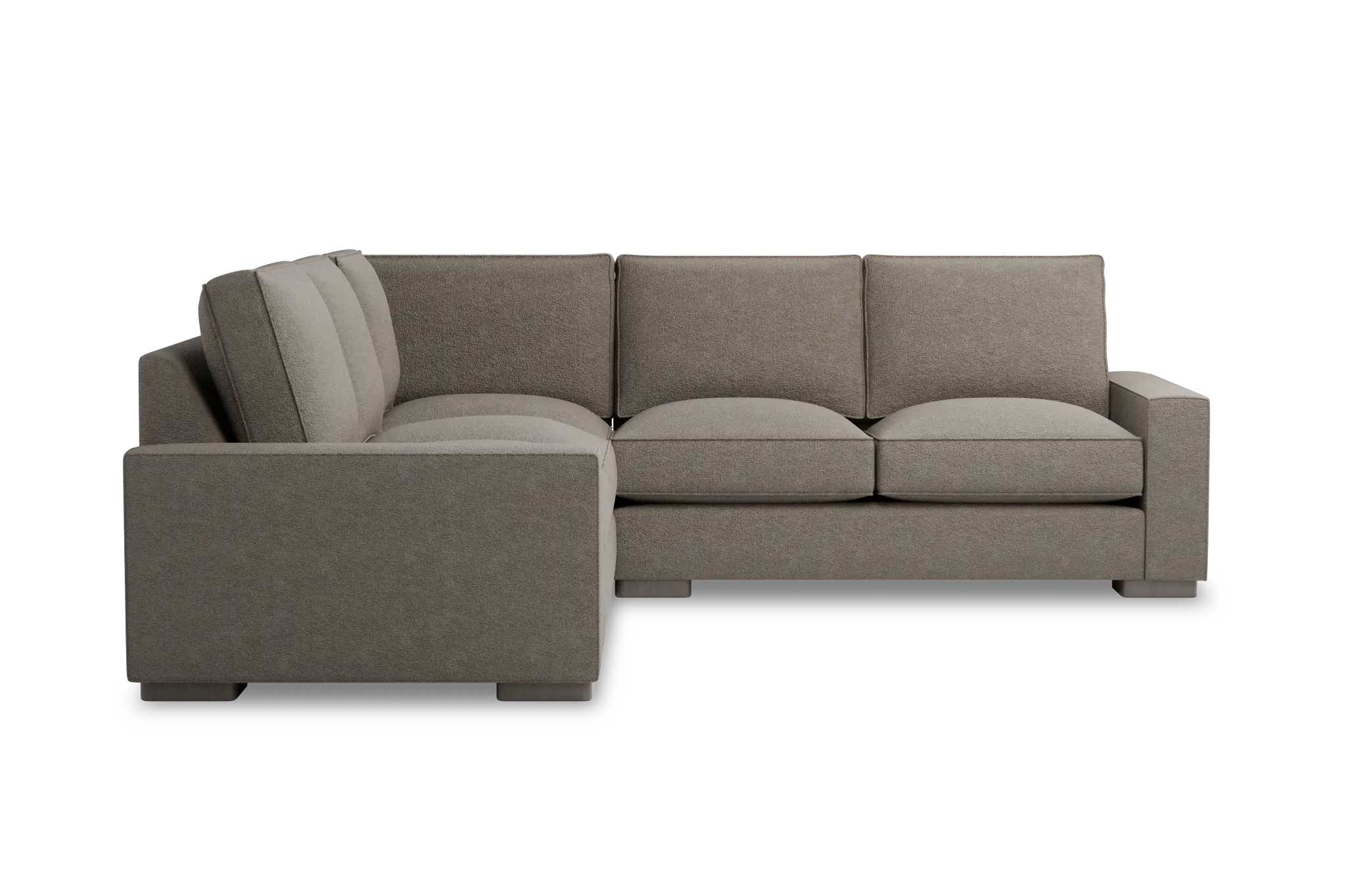 Edgewater Elite Brown Small Two-arm Sectional Edgewater Elite Brown Small Two-arm Sectional