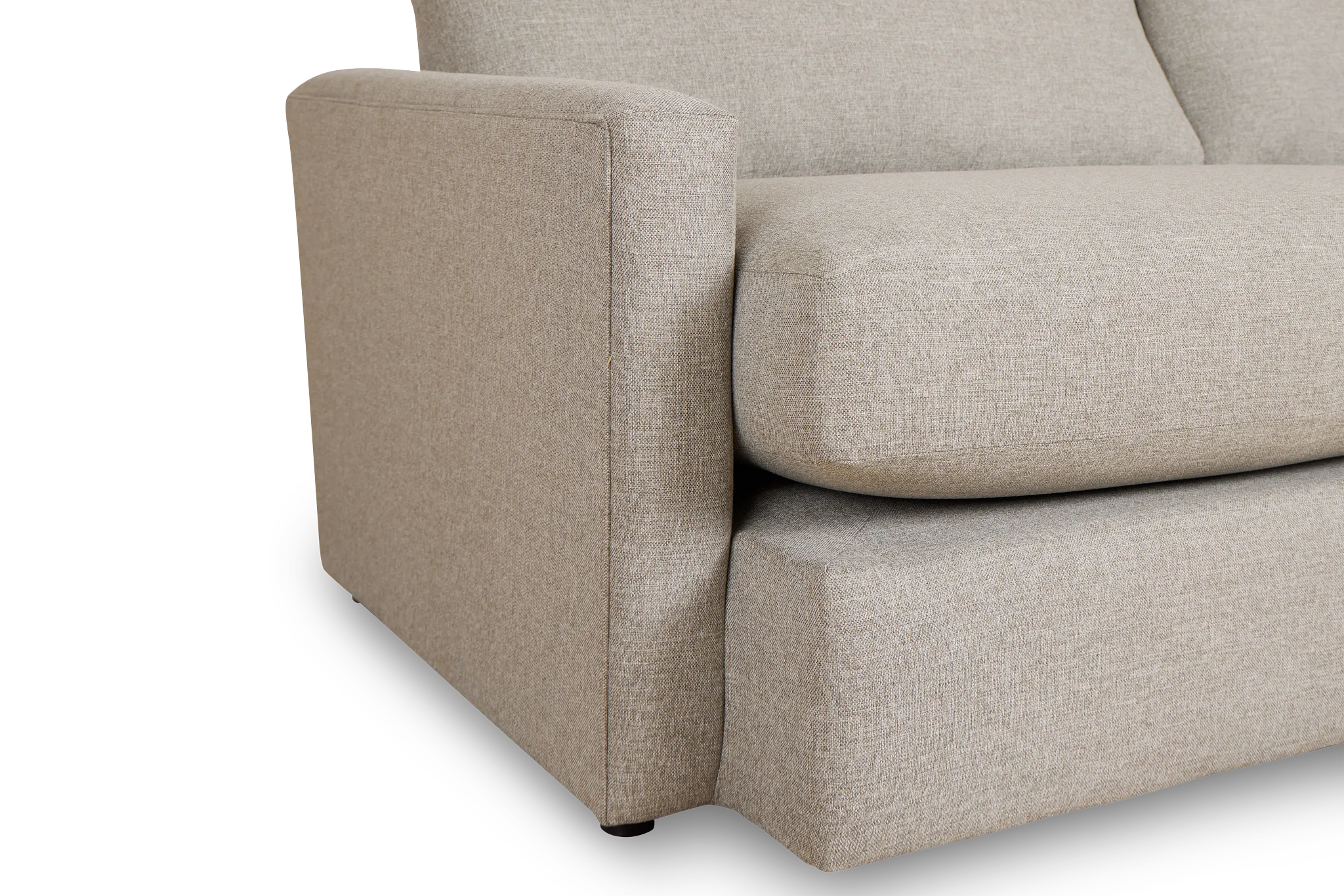 Noah Khaki Fabric Sofa