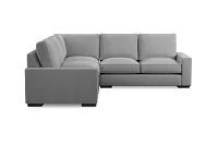 Edgewater Delray Light Gray Small Two-arm Sectional