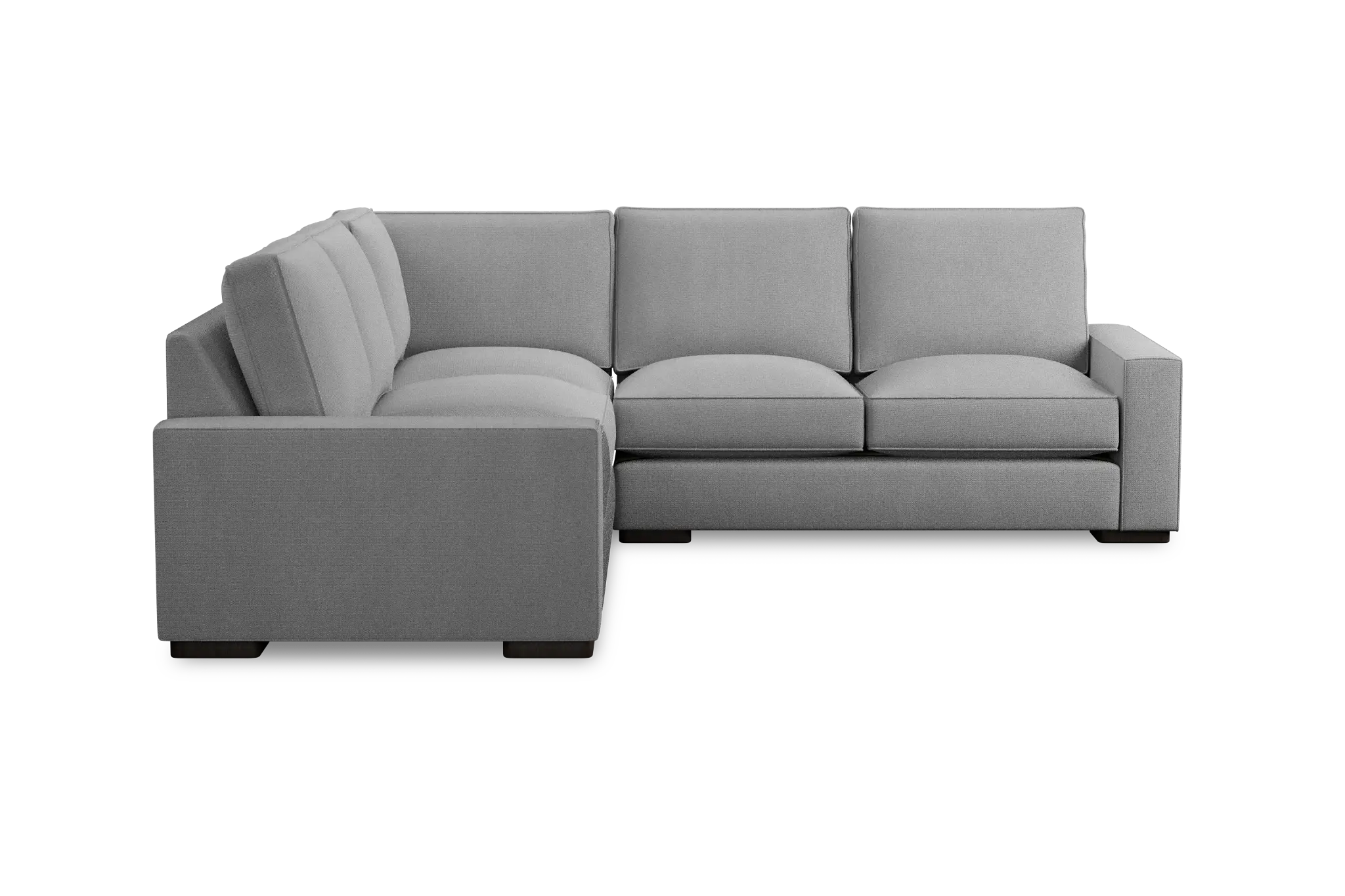 Edgewater Delray Light Gray Small Two-arm Sectional Edgewater Delray Light Gray Small Two-arm Sectional