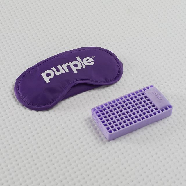 Purple Adjustable Mattress Set