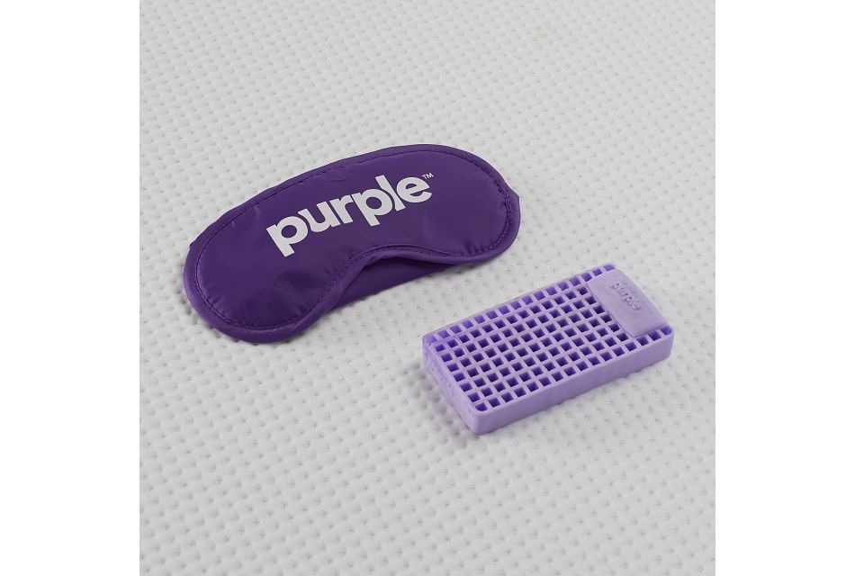 Purple Adjustable Mattress Set