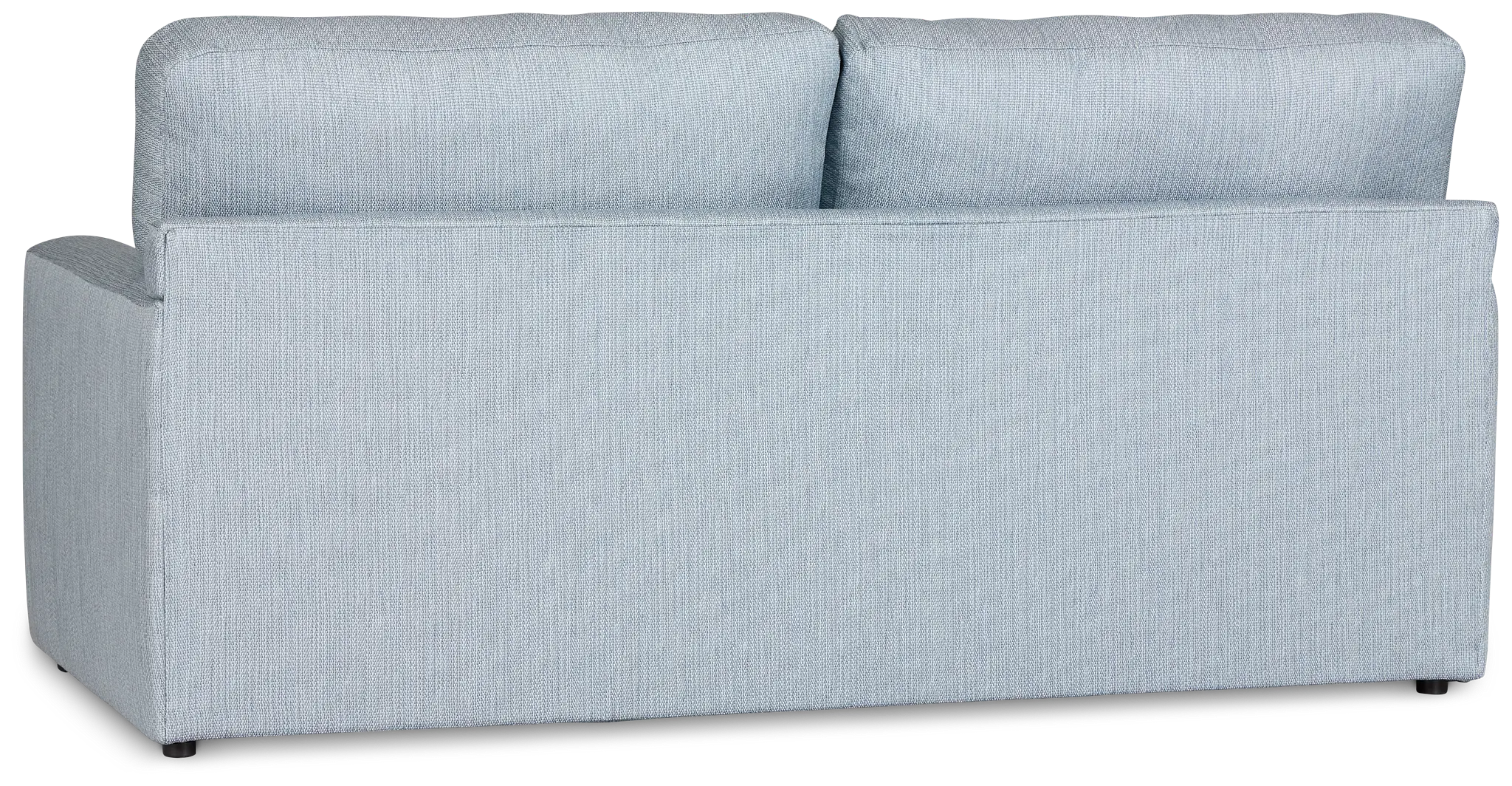 Rhodes Light Blue Fabric Memory Foam Sleeper Rhodes Light Blue Fabric Memory Foam Sleeper