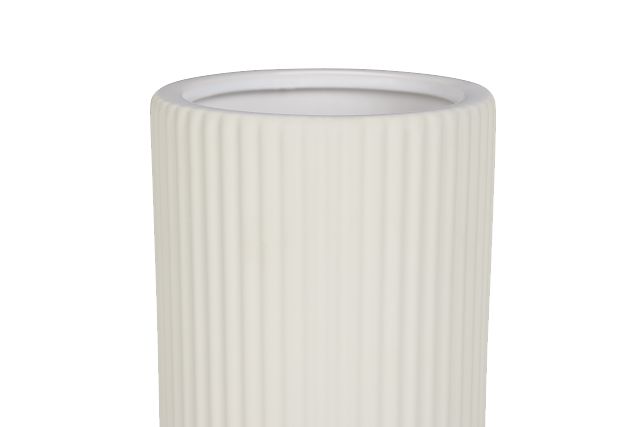 Rivi White Small Vase