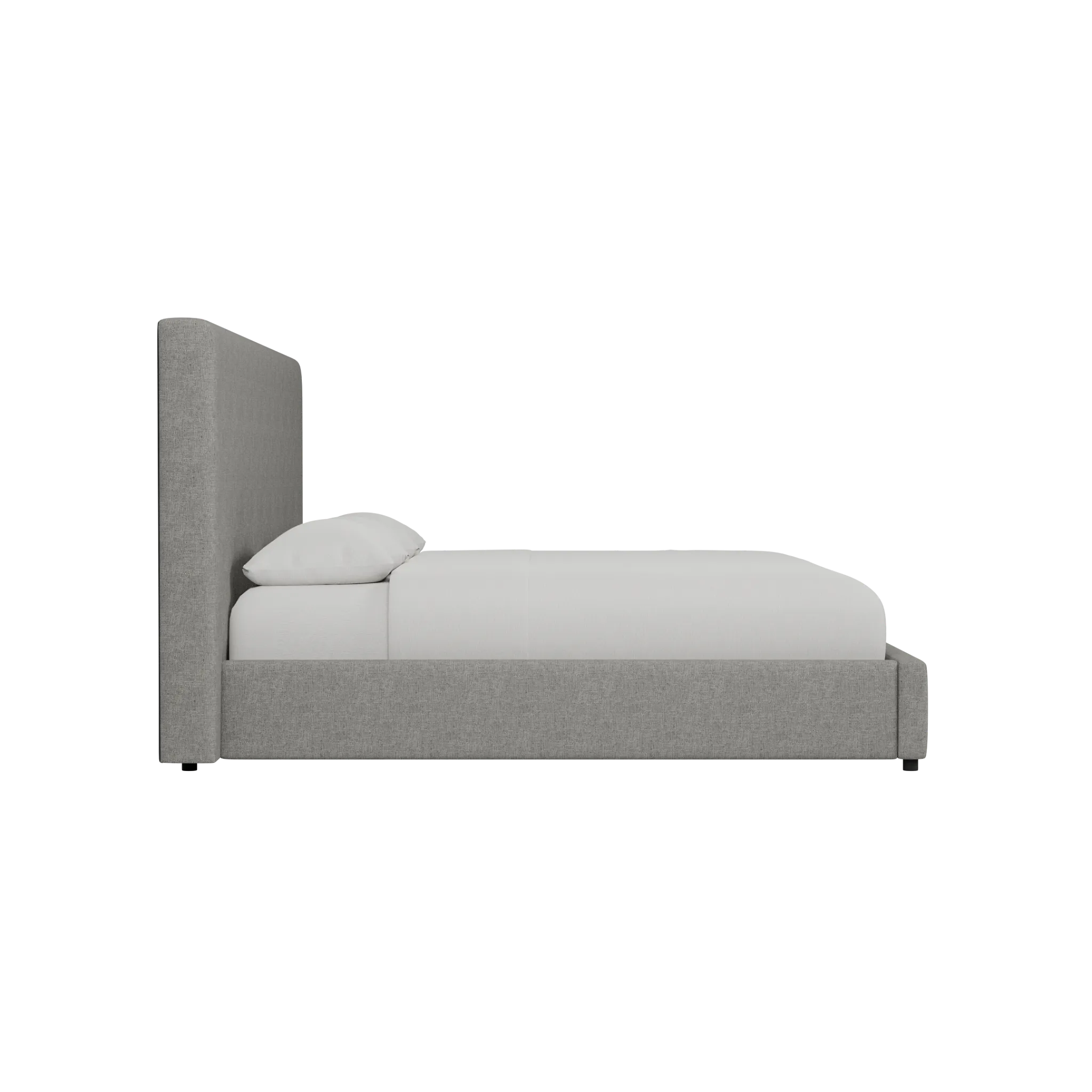 Grayton Linen 54" Upholstered Platform Bed