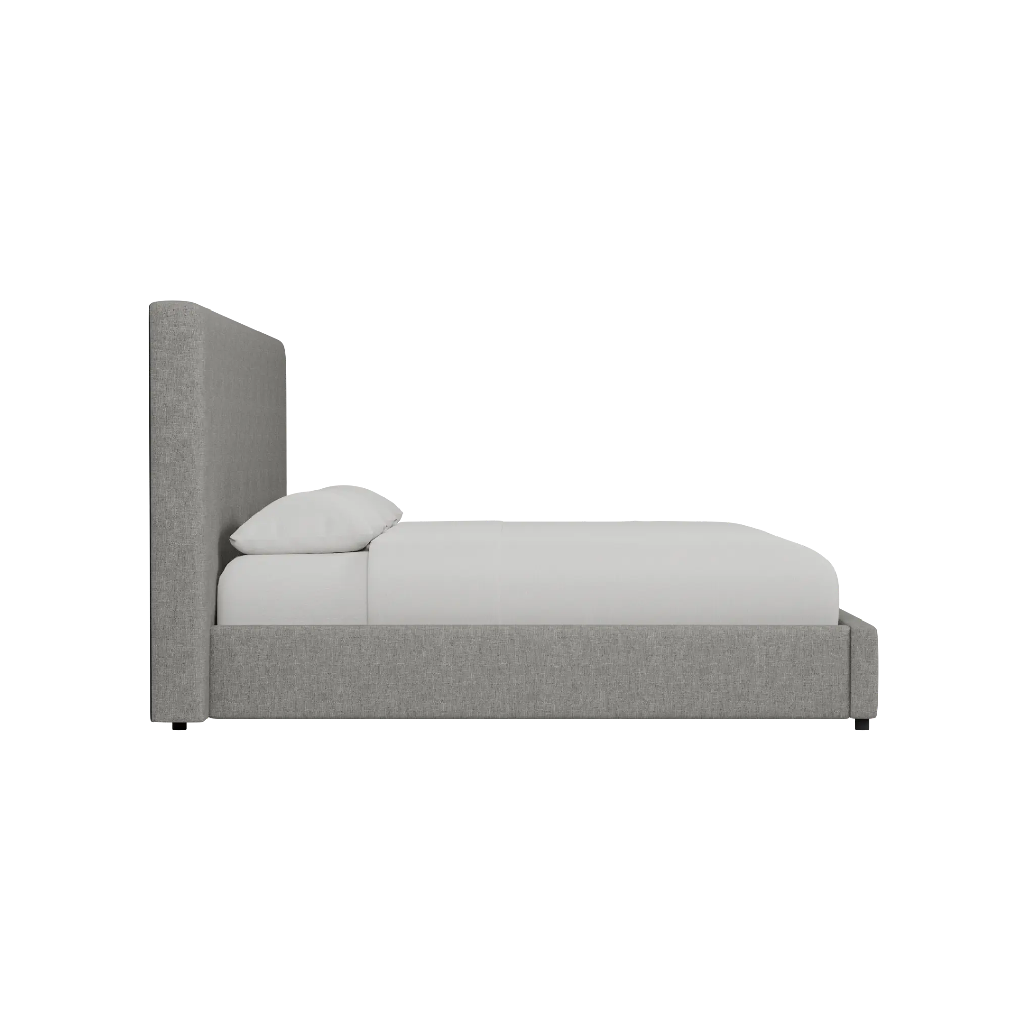 Grayton Linen 54" Upholstered Platform Bed Grayton Linen 54" Upholstered Platform Bed