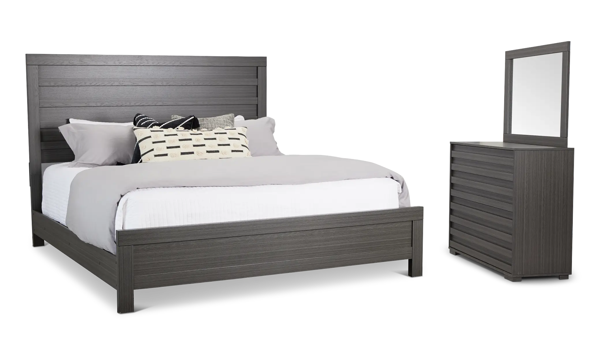 Everett Gray Panel Bedroom Everett Gray Panel Bedroom