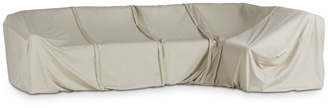 Khaki 5 Piece Outdoor Sectional Cover (0)