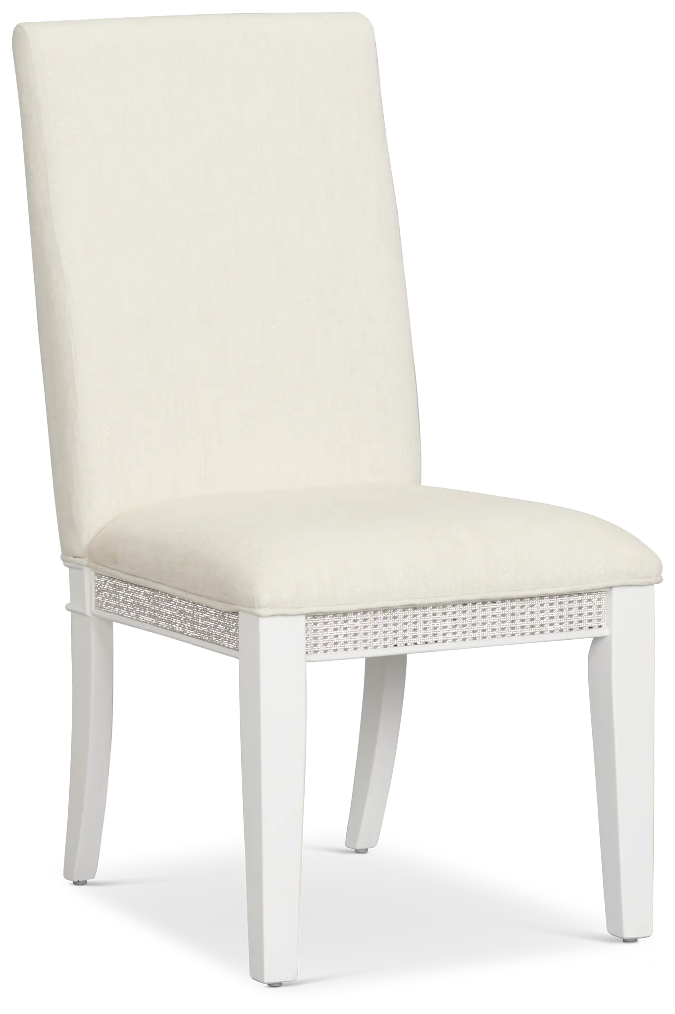 Milan White Upholstered Side Chair Milan White Upholstered Side Chair