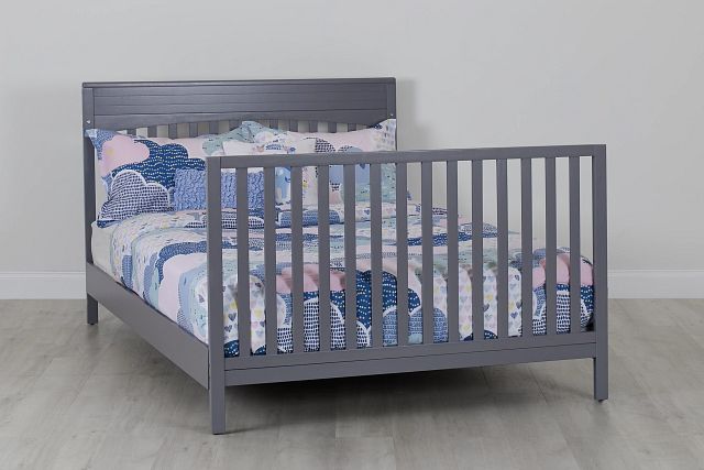 Parker Gray Panel Bed (0)