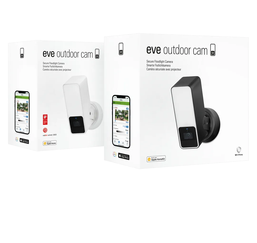 Eve White Outdoor Security Cameras
