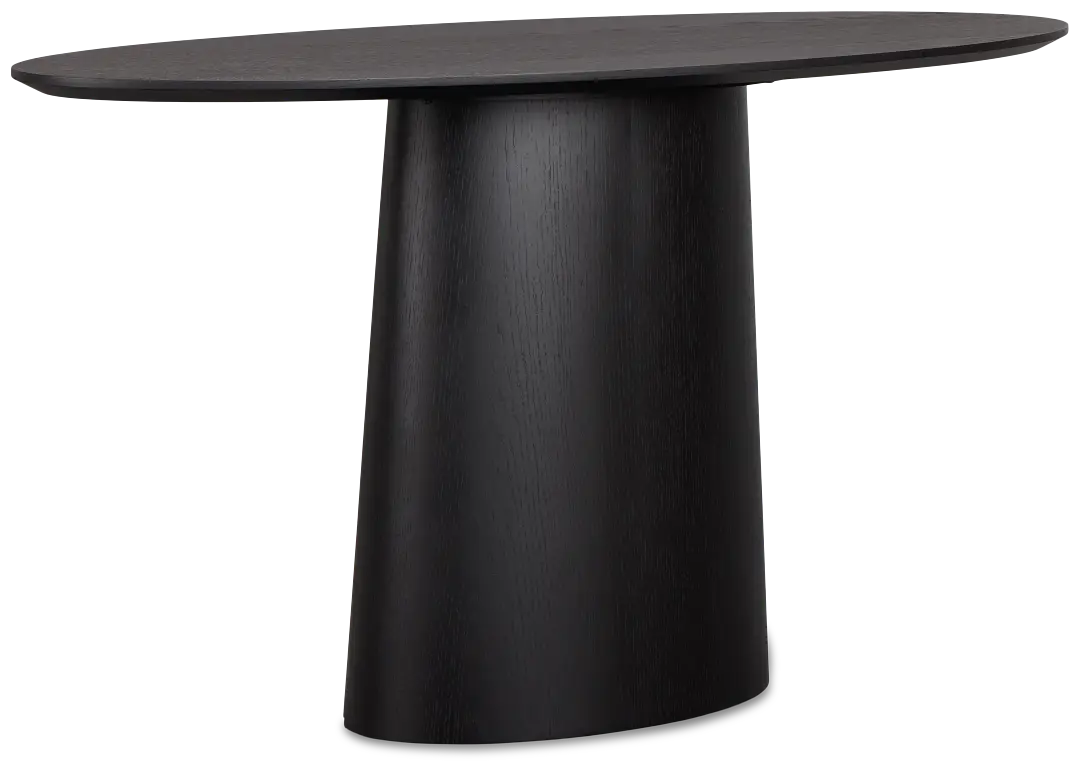 Nomad Black Oval Sofa Table Nomad Black Oval Sofa Table
