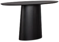 Nomad Black Oval Sofa Table