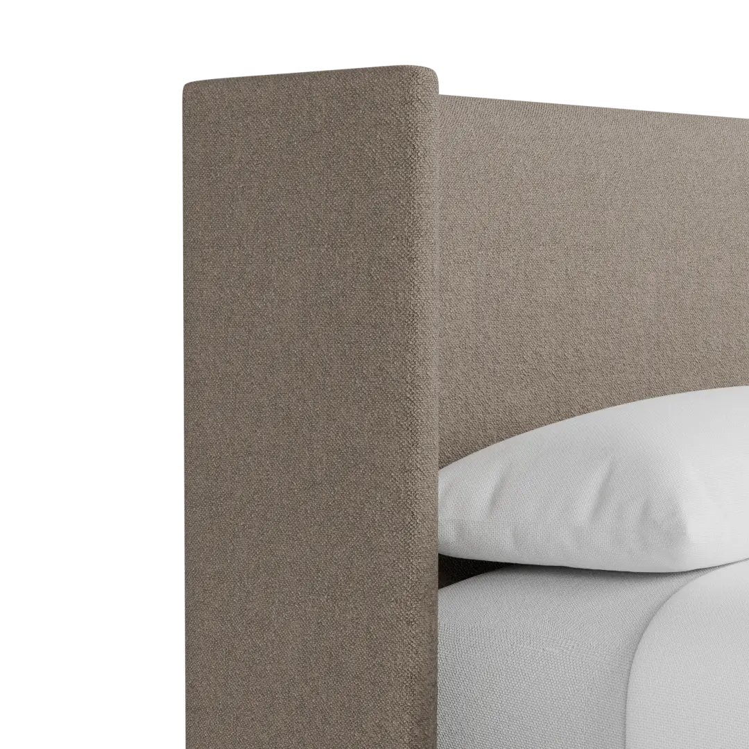 Captiva Elite Brown 48" Upholstered Shelter Bed Captiva Elite Brown 48" Upholstered Shelter Bed