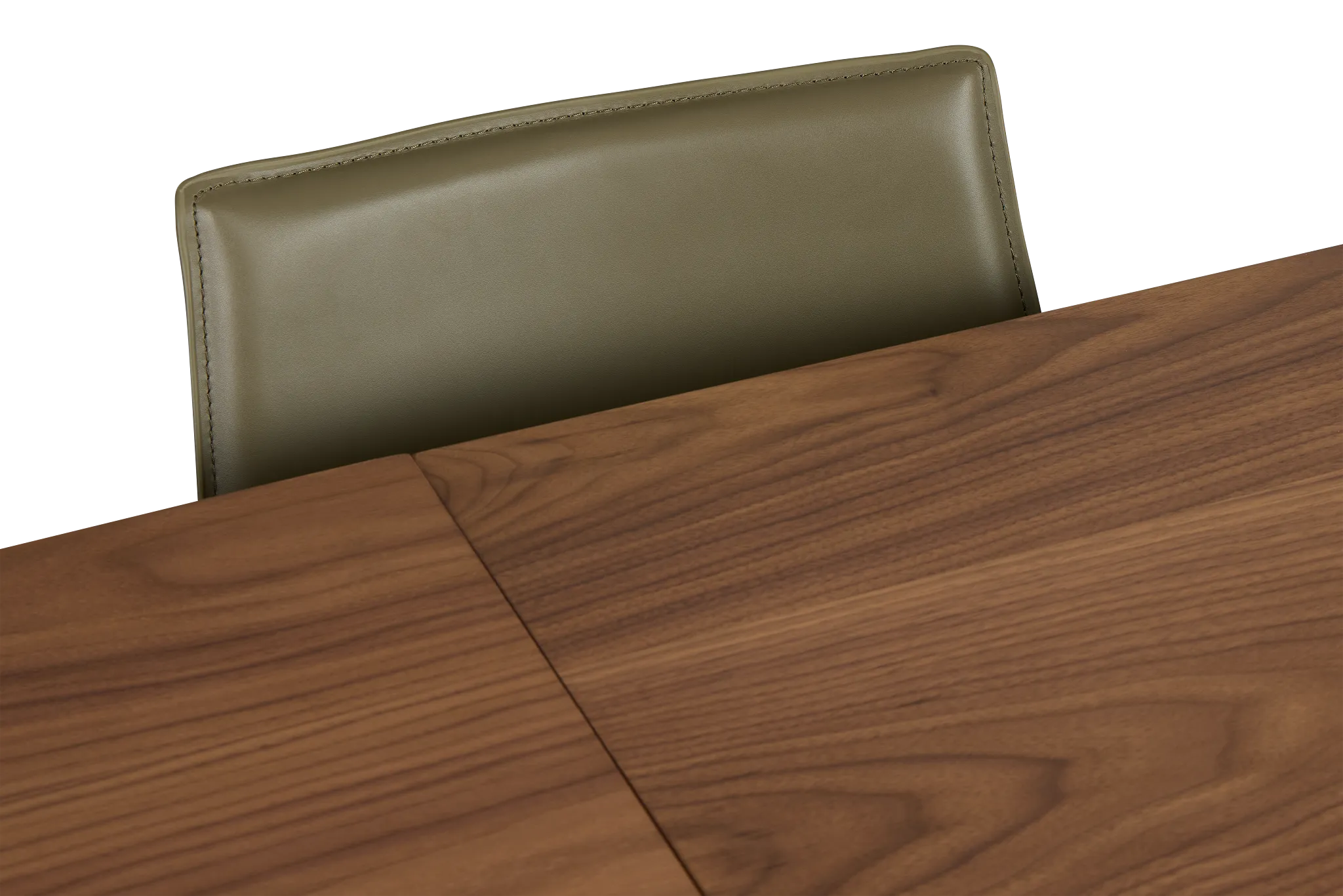 Margo Two-tone Rectangular Table & 4 Dark Green Upholstered Chair