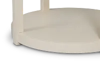 Hurley White Round Coffee Table