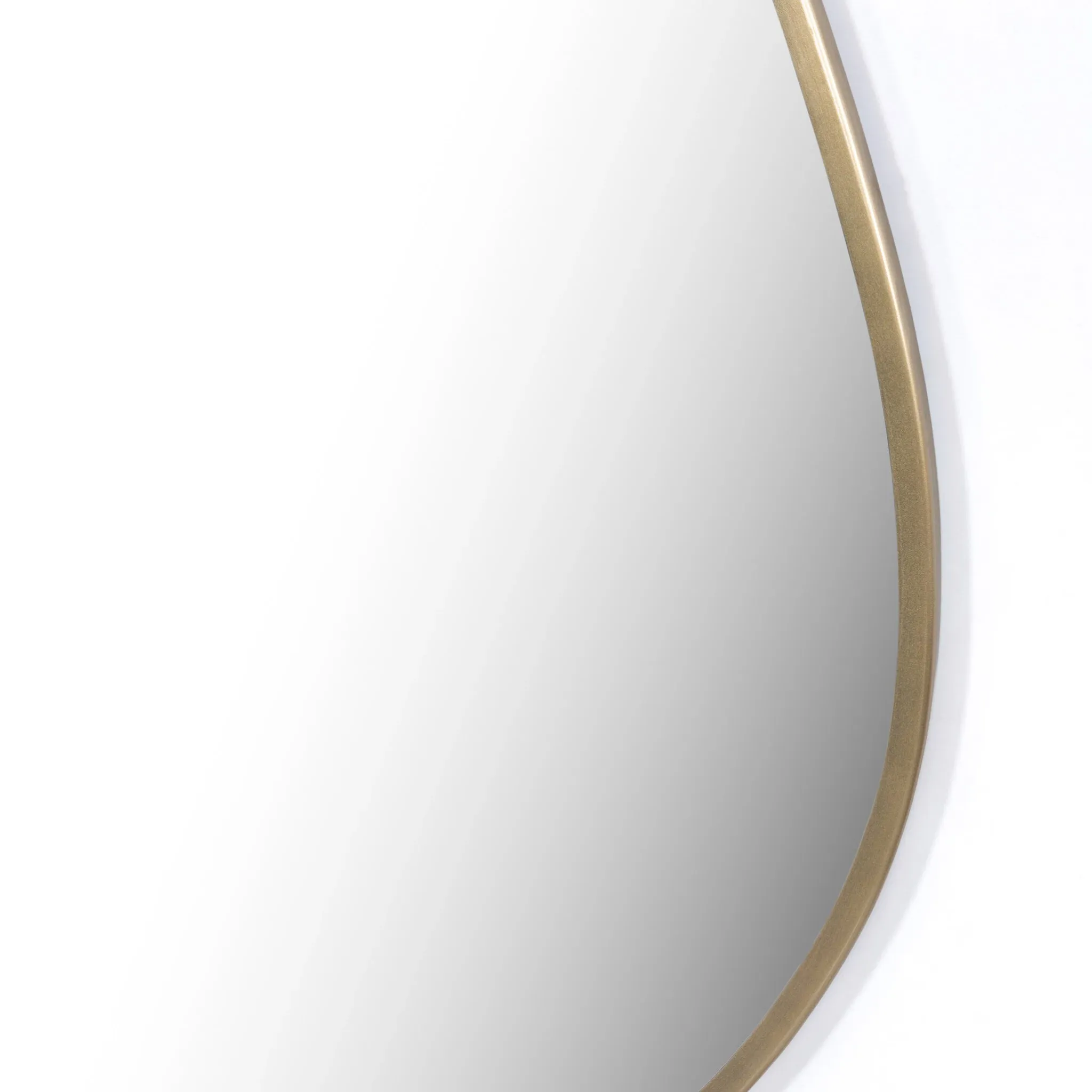 Four Hands Nova Brass Small Mirror