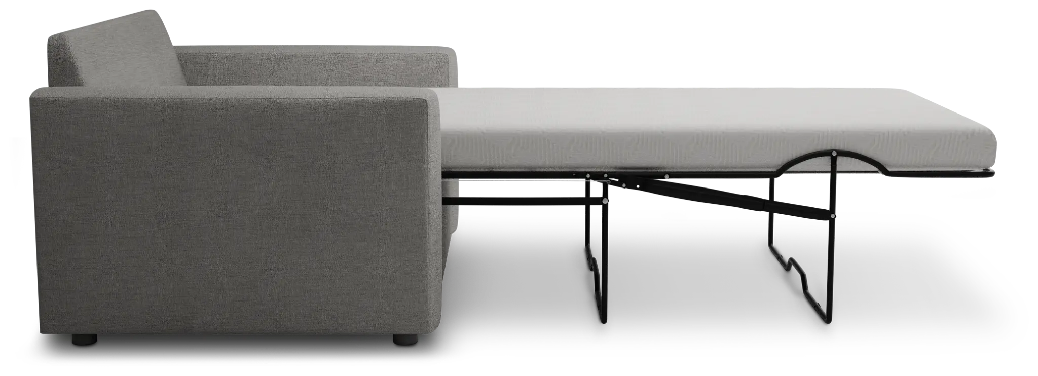 Siesta Maguire Gray Fabric Cooling Memory Foam Sleeper Siesta Maguire Gray Fabric Cooling Memory Foam Sleeper