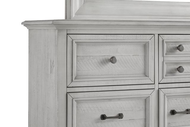 Sonoma Ivory Dresser & Mirror