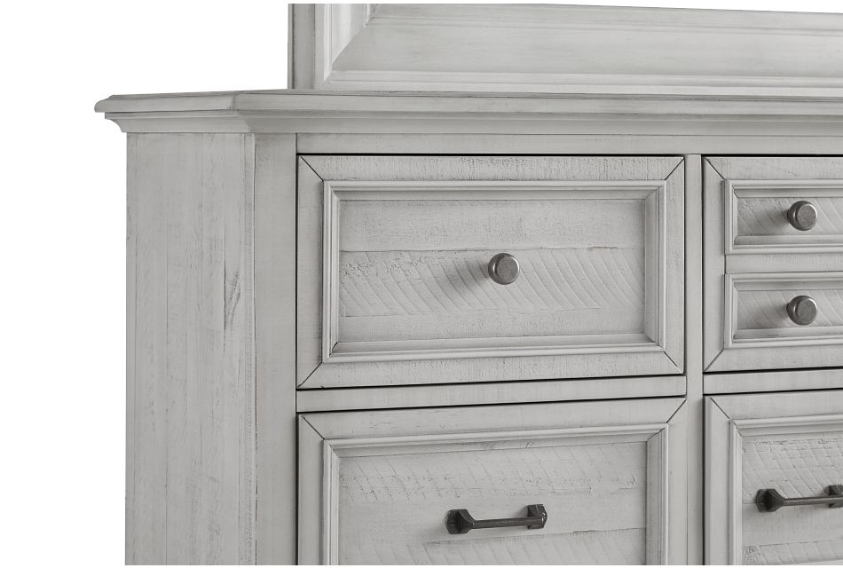 Sonoma Ivory Dresser & Mirror