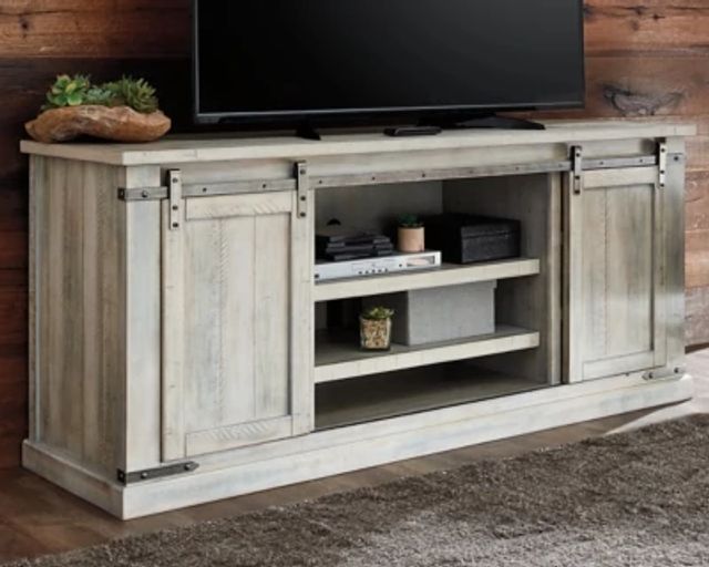 Carynhurst2 White 70" Tv Stand