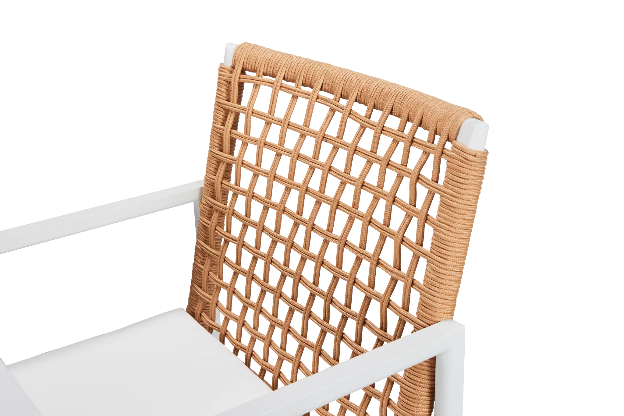 Sunrise White 35" Square Table & 4 Aluminum Arm Chairs Sunrise White 35" Square Table & 4 Aluminum Arm Chairs