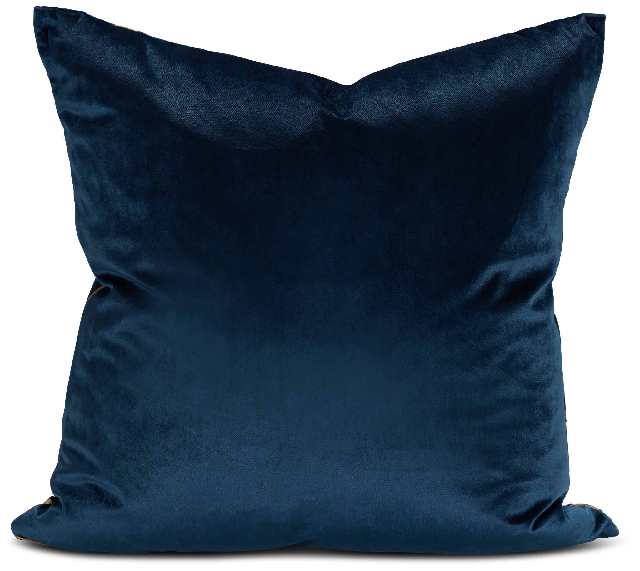 Liam Navy 22" Square Accent Pillow