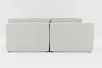 Destin Maguire Ivory Fabric 8-piece Pit Sectional