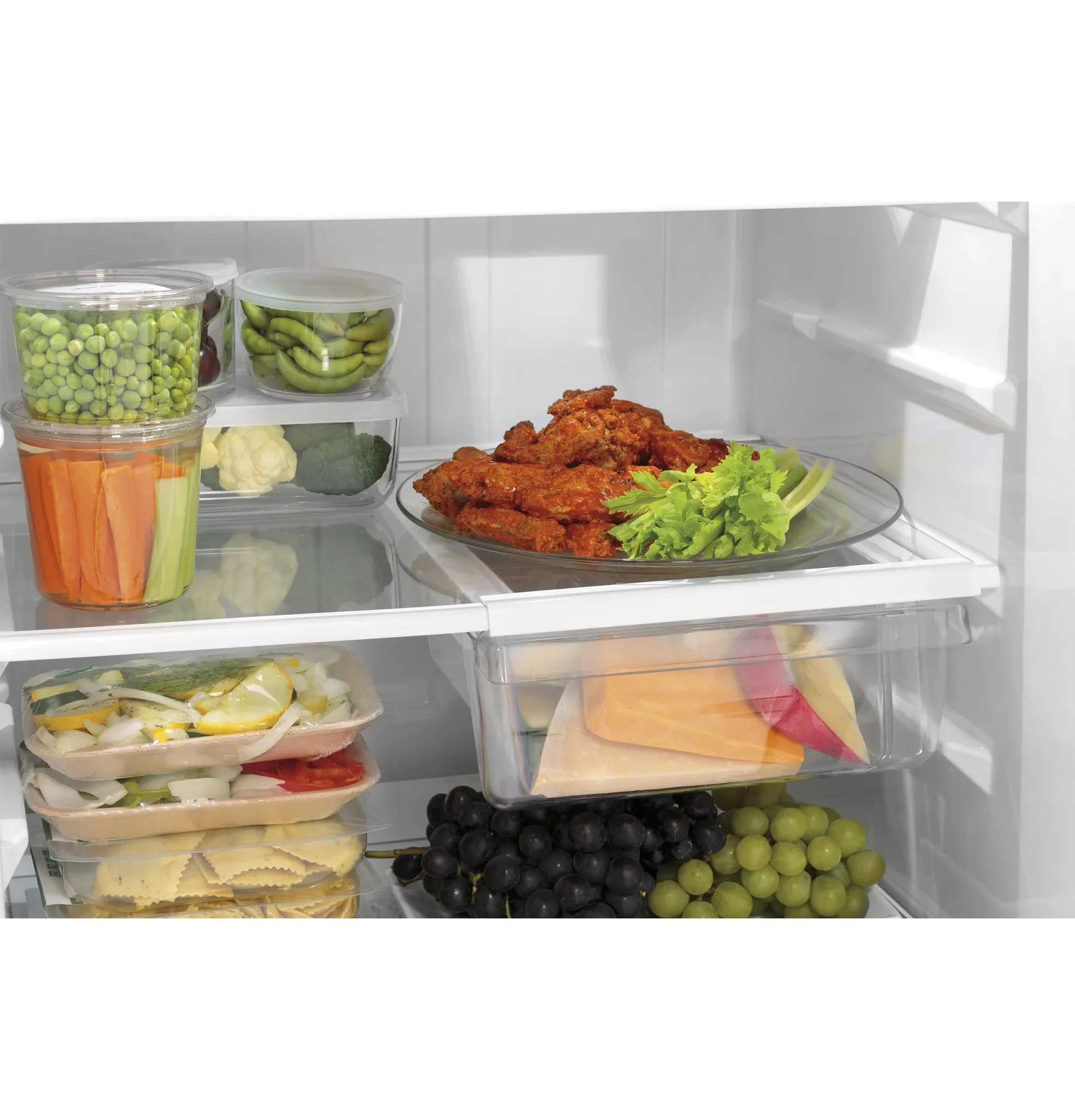 Ge 19 Series Stainless Steel Top Freezer Refrigerator