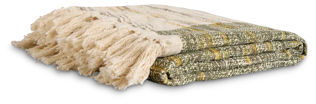 Kingsley Ivory 50"x 60" Throw Kingsley Ivory 50"x 60" Throw